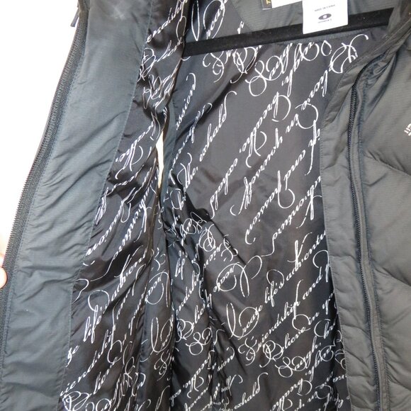 Columbia Titanium Down Puffer Omni-Shield Black Vest Womens Small 209 SL1059 - Picture 14 of 16